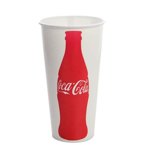 Karat 22oz Paper Cold Cups – Coca Cola (90mm) – 1,000 ct – Mission ...