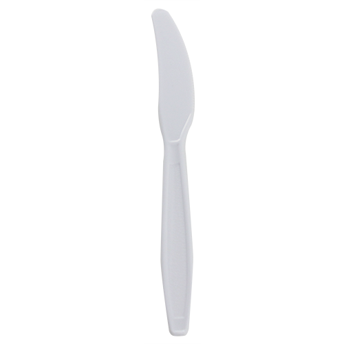 Karat PP Extra Heavy Weight Knives – White – 1,000 ct – Mission Total Supply